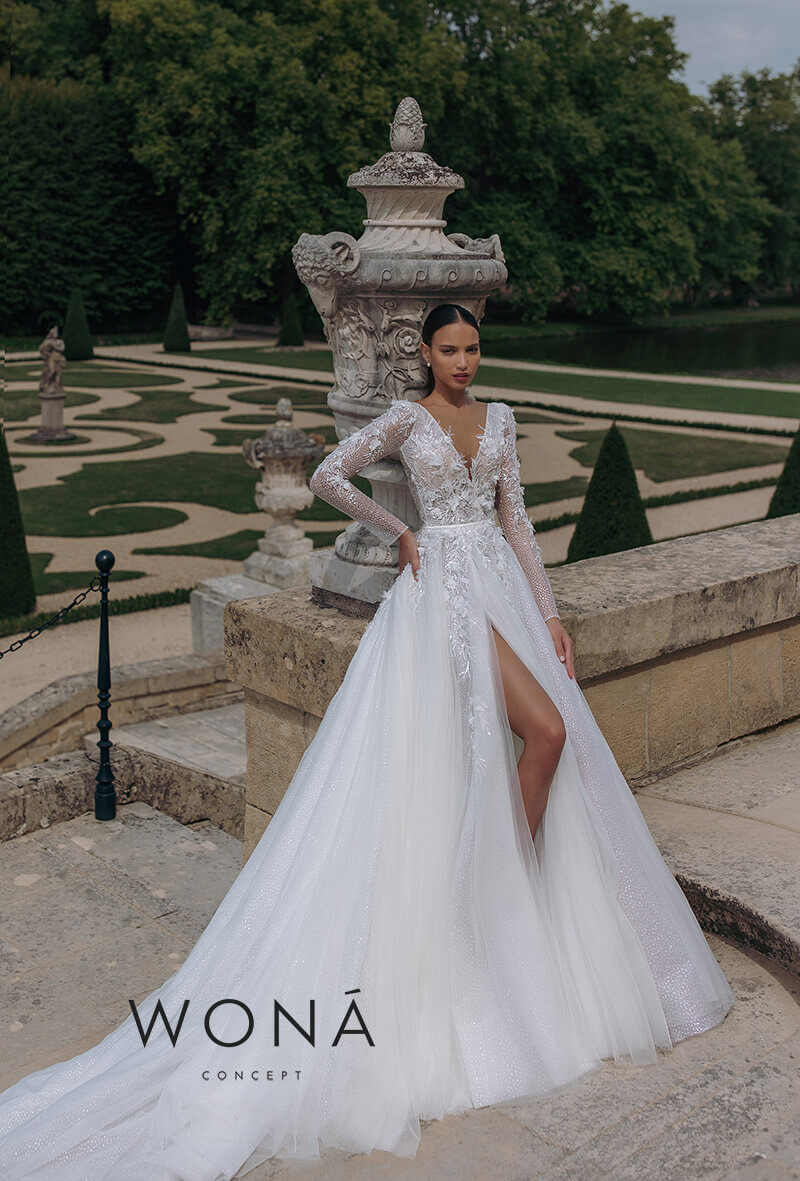 A-line wedding dress