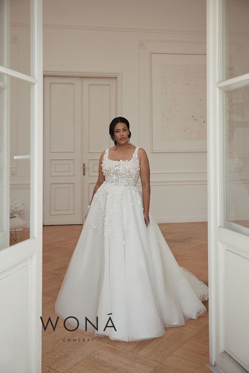 Dress wedding plus size