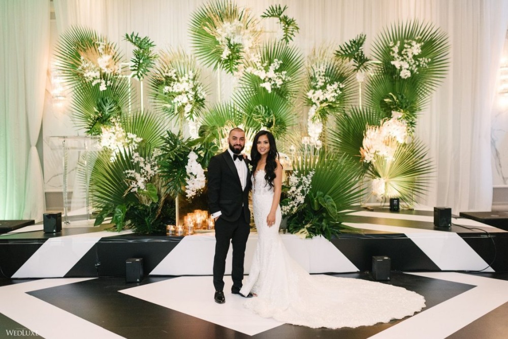 Luxe Miami-styled Wedding