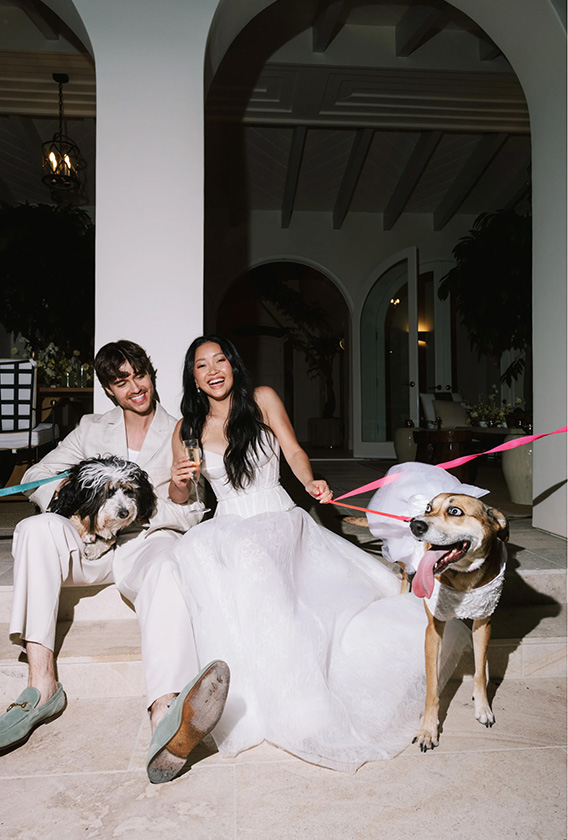 Lana Condor and Anthony De La Torre’s Romantic Malibu Wedding: A Love Story to Remember