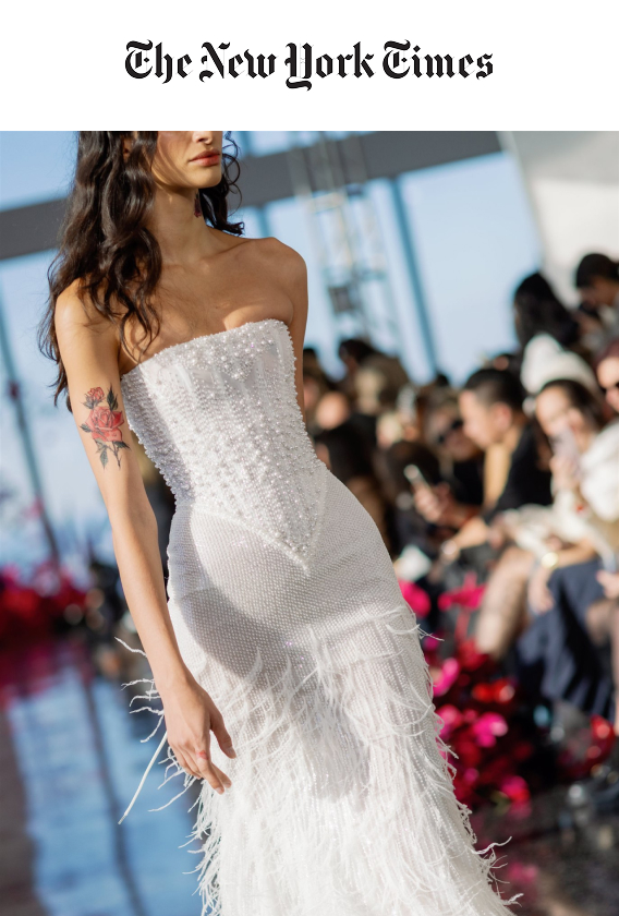 What We Saw at New York Bridal Fashion Week