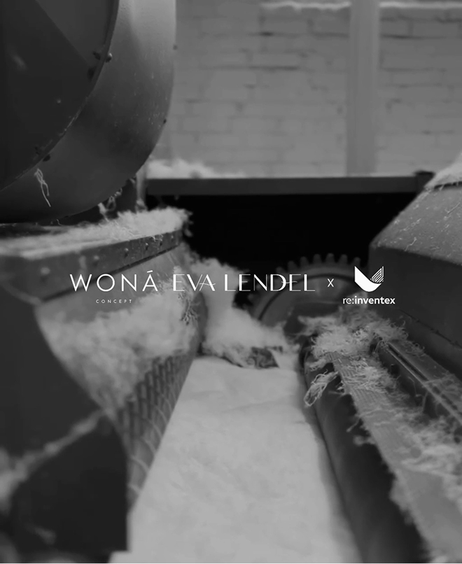 WONA Concept introduit un système de production circulaire en partenariat avec Re:inventex