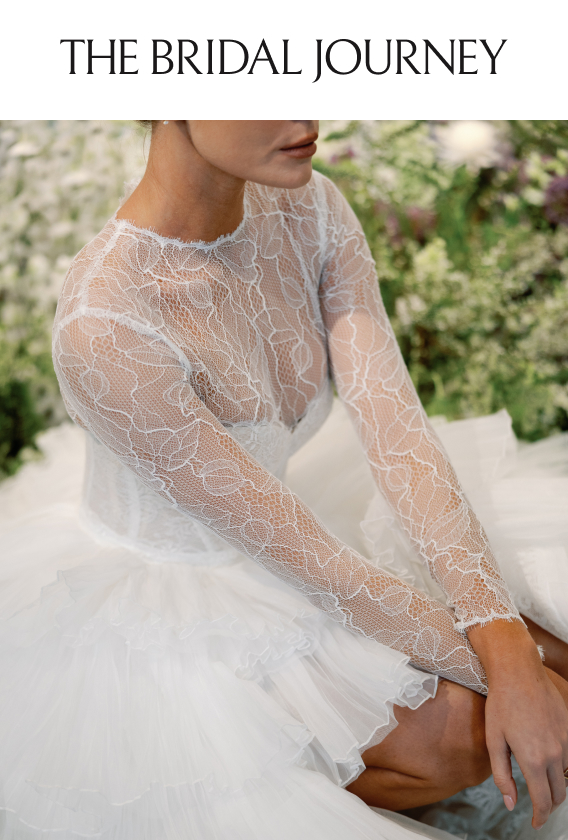 WONA Concept and Eva Lendel Turned a TriBeCa Gallery Into the Garden of Eden and Painted a Wedding Gown Live